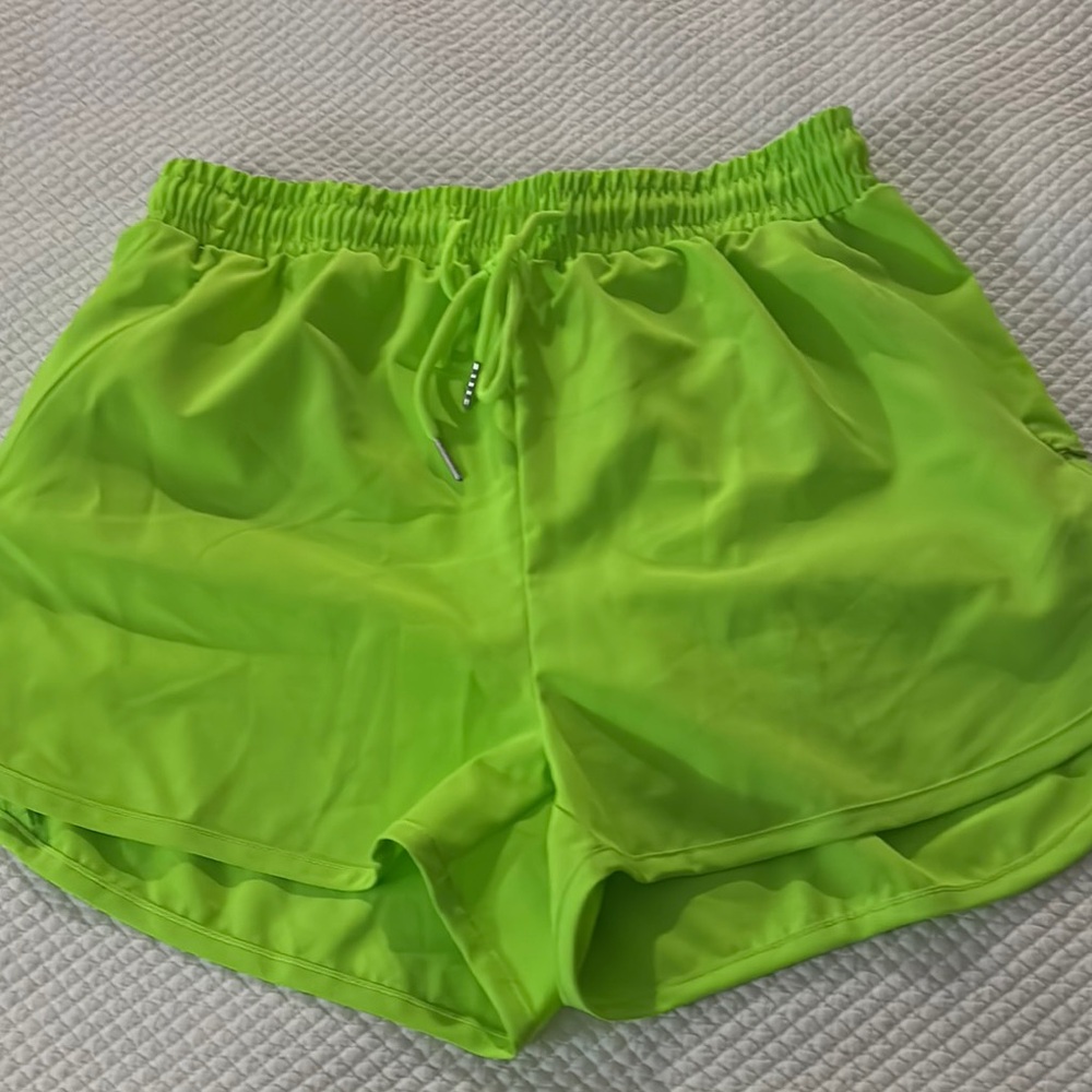 Neon Green Women's Shorts